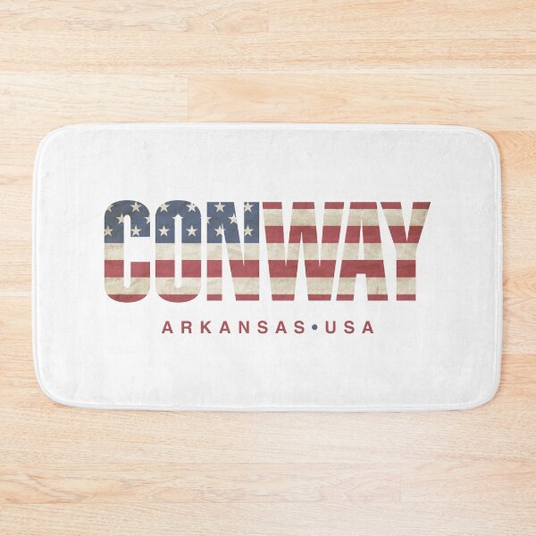 Item preview, Conway Arkansas Vintage American Flag Design designed and sold by Futurebeachbum.