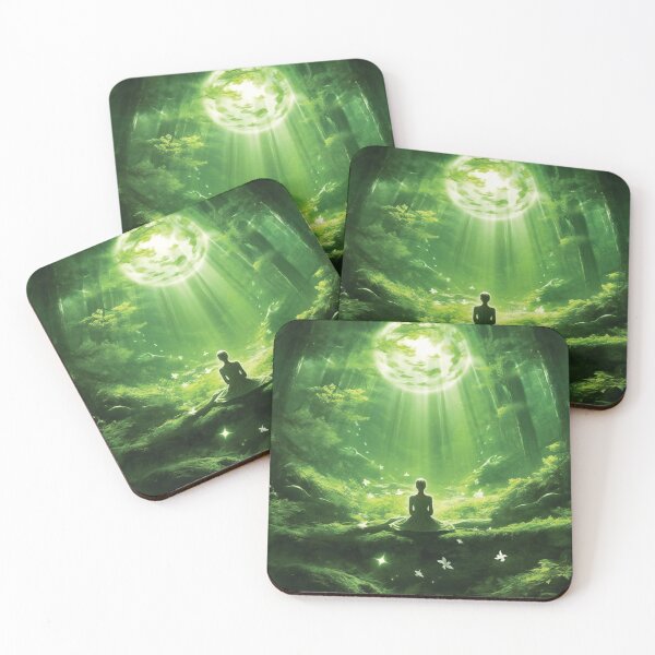 Item preview, Yoga And Meditation In Nature Concept designed and sold by AdrianGrosu.