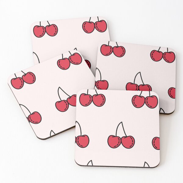 Item preview, Cheerful Cherries - Exquisite Cherry Pattern Background designed and sold by ysa-pattern.