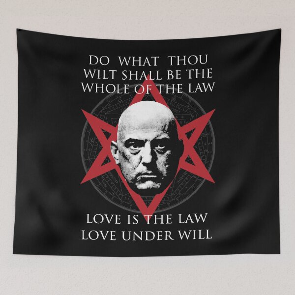 Item preview, Aleister Crowley Do What Thou Wilt designed and sold by BennyBearProof.