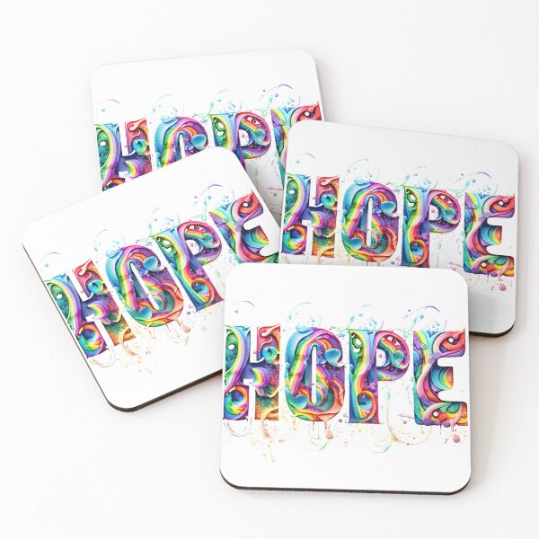 Item preview, hope , colorful designed and sold by DeluxBee.