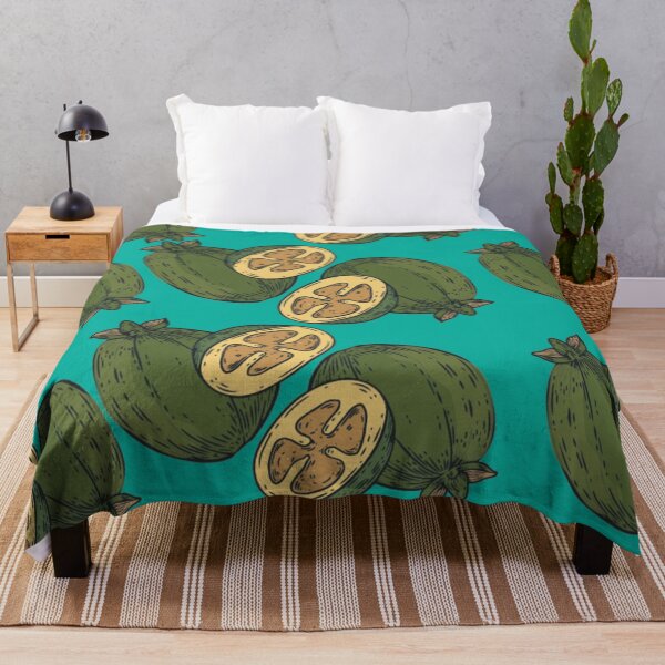 Item preview, Tropical Aesthetics - Feijoa Fruit Pattern designed and sold by ysa-pattern.