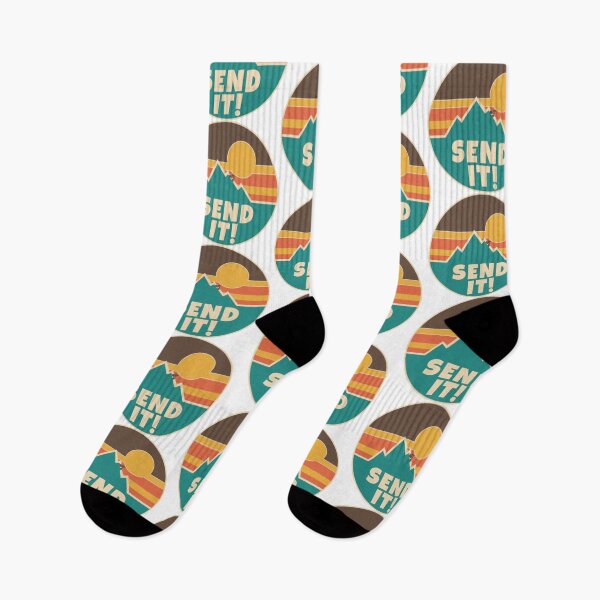 Item preview, Send It Mountain Biking Retro designed and sold by hilda74.