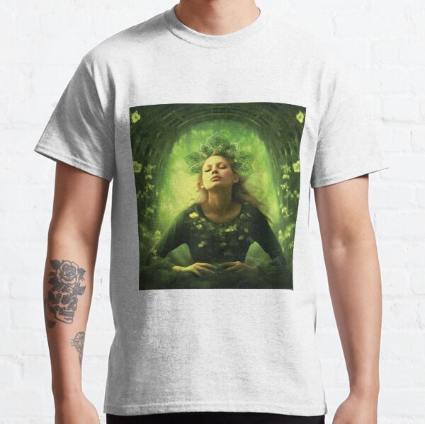 Yoga And Meditation In Nature Concept T-shirt classique