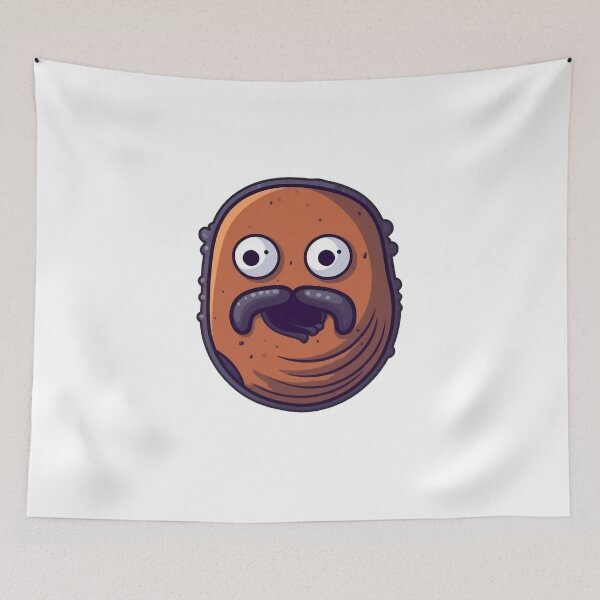 Item preview, You're Just a Fat Worm with a Mustache Brother Man designed and sold by NapNapSleeper.