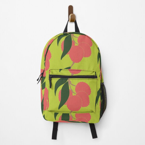 Item preview, litchi-fruit-with-leaves-vector-pattern-seamless-tropical-fruit-graphic designed and sold by ysa-pattern.
