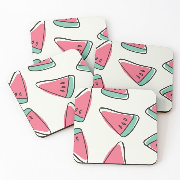 Item preview, Summer's Bounty - Modern Watermelon Slice Design designed and sold by ysa-pattern.
