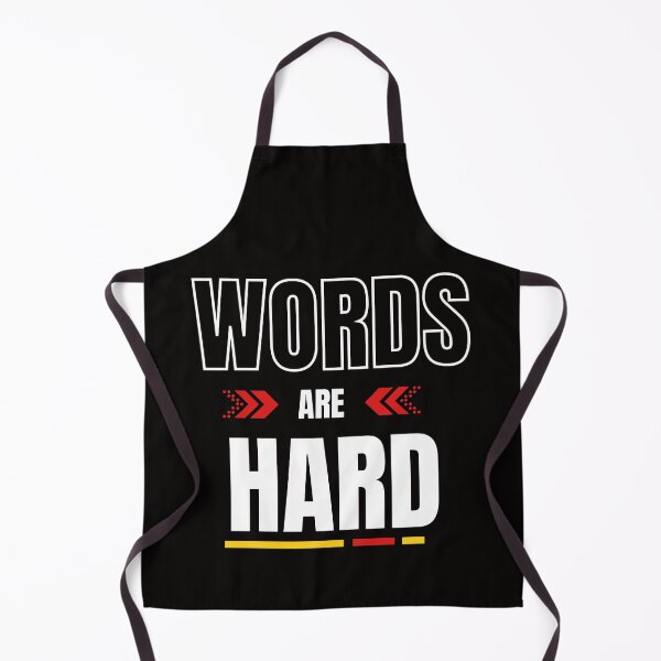 Item preview, Words Are Hard designed and sold by TshirtWing.