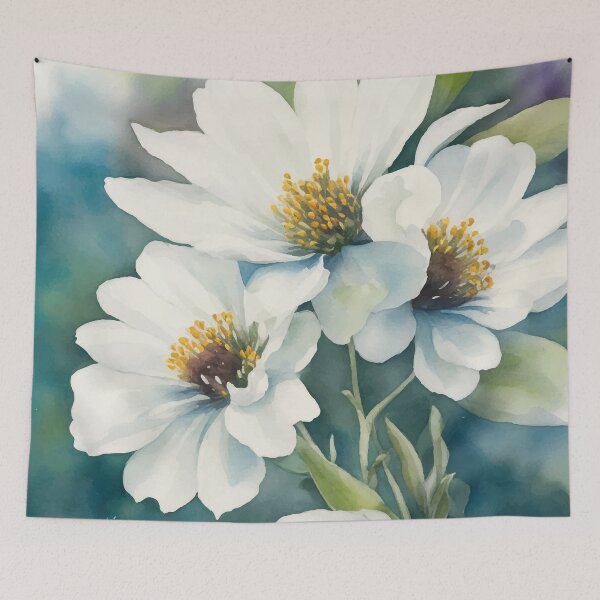 Item preview, Flower design in watercolor style designed and sold by UNICORNSPOD.