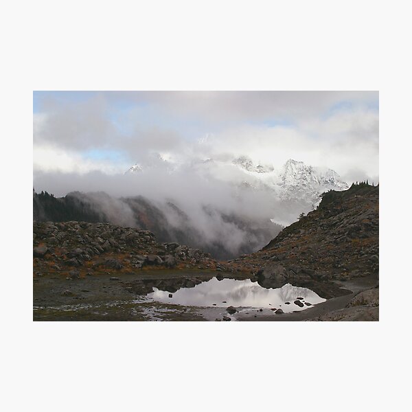Item preview, Mount Shuksan in the Fog designed and sold by Olga Zvereva.
