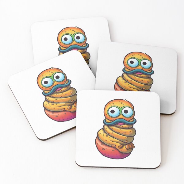 Item preview, You're Just a Burger-Worm with a Mustache Brother Man designed and sold by NapNapSleeper.