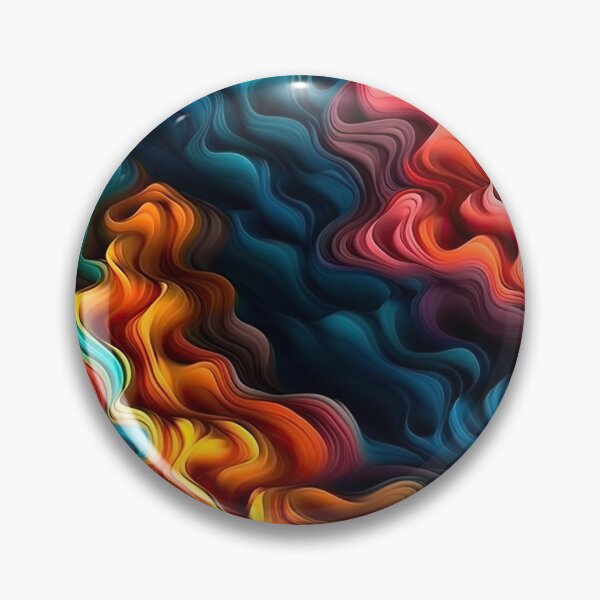 Item preview, Seamless Background filled with Swirling AI generated Art Patterns 3 designed and sold by AussieAck.