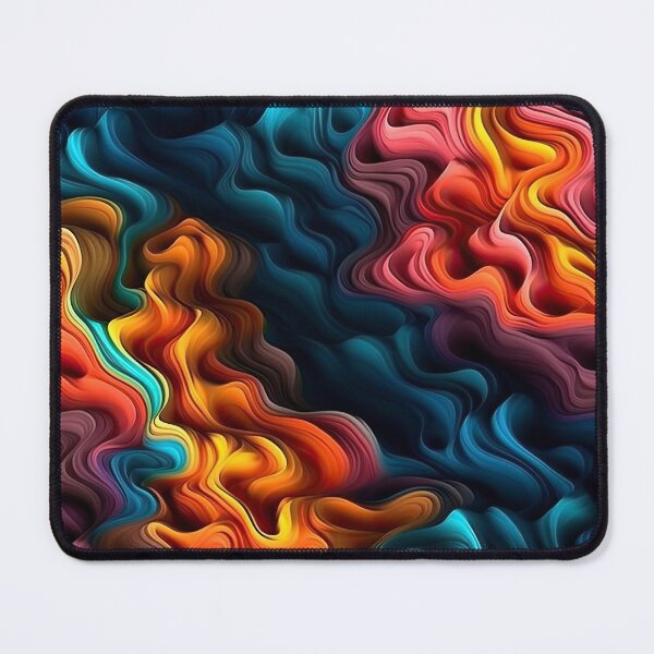 Item preview, Seamless Background filled with Swirling AI generated Art Patterns 3 designed and sold by AussieAck.