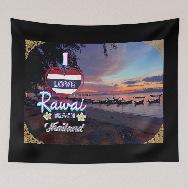 Item preview, I Love Rawai Phuket designed and sold by Glitteratzzi Couture.