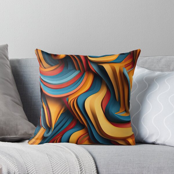 Item preview, Seamless Background filled with Swirling AI generated Art Patterns 4 designed and sold by AussieAck.