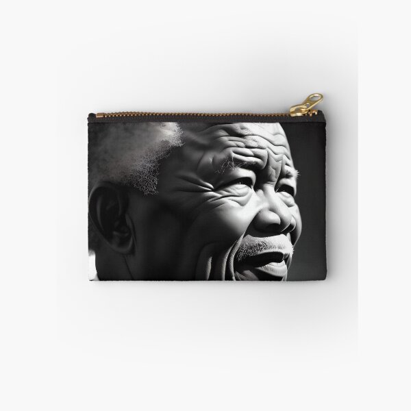 Item preview, Nelson Mandela Portrait Artwork Black & White designed and sold by FRSquare.