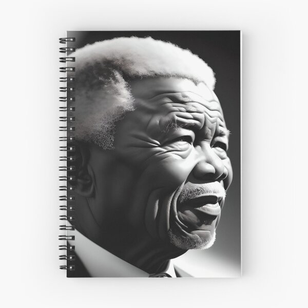 Item preview, Nelson Mandela Portrait Artwork Black & White designed and sold by FRSquare.