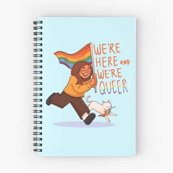 Item preview, We’re here and we’re Queer. Get used to it! designed and sold by vimiyui.
