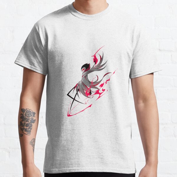 chevalier creux chant de la soie T-shirt classique