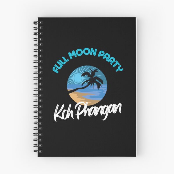 Item preview, Koh Phangan - Full Moon Party Design designed and sold by RektRepublic.