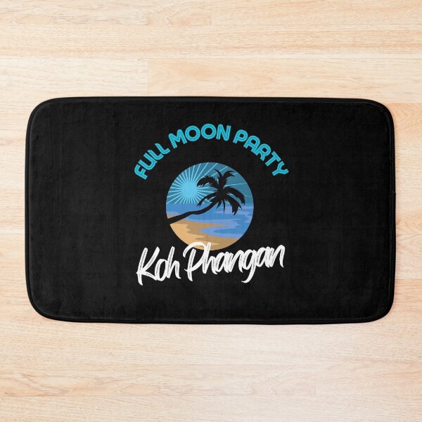 Item preview, Koh Phangan - Full Moon Party Design designed and sold by RektRepublic.