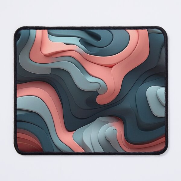 Item preview, Seamless Background filled with Swirling AI generated Art Patterns 7 designed and sold by AussieAck.