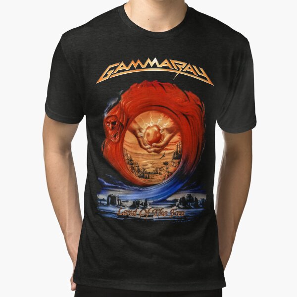 GAMMA RAY LAND OF THE FREE 1996 来日Tシャツ Clothes – My Gamma Ray