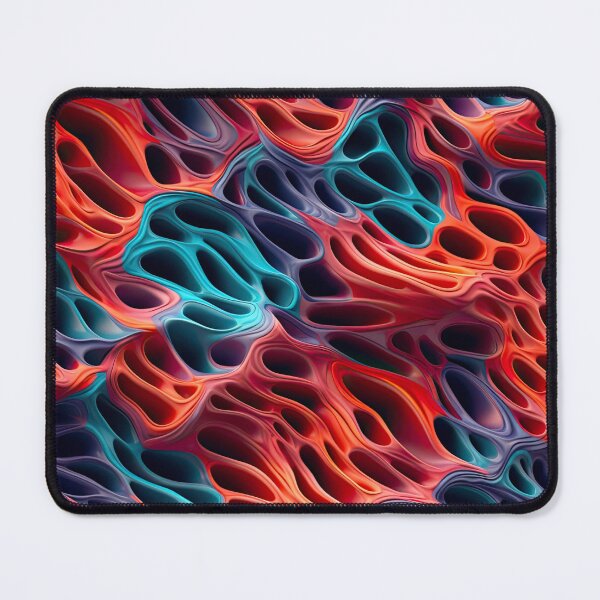 Item preview, Seamless Background filled with Swirling AI generated Art Patterns 9 designed and sold by AussieAck.