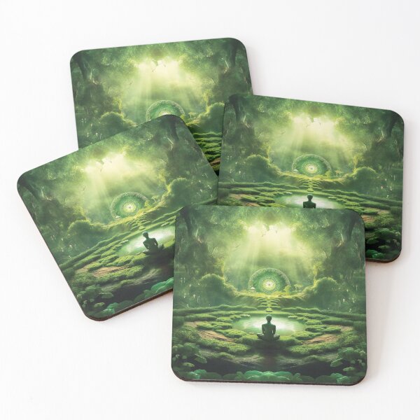 Item preview, Yoga And Meditation In Nature Concept designed and sold by AdrianGrosu.