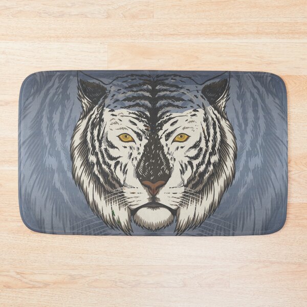 Item preview, Albino whiteTiger head designed and sold by Donutlovers.