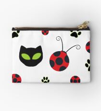 Ladybug and Chat Noir symbols Studio Pouch