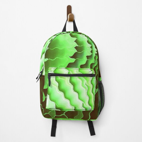 Item preview, Graphic abstract radial honeycomb circular waves distorted hexagonal structure green shade. designed and sold by JaroDesign2023.