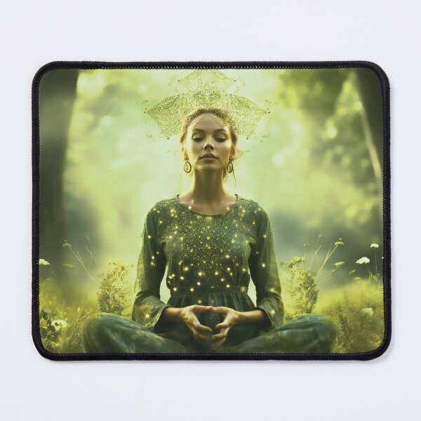Item preview, Yoga And Meditation In Nature Concept designed and sold by AdrianGrosu.