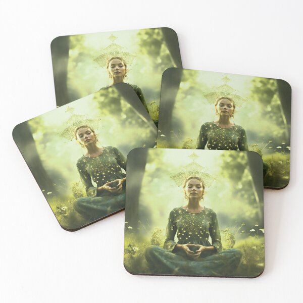 Item preview, Yoga And Meditation In Nature Concept designed and sold by AdrianGrosu.