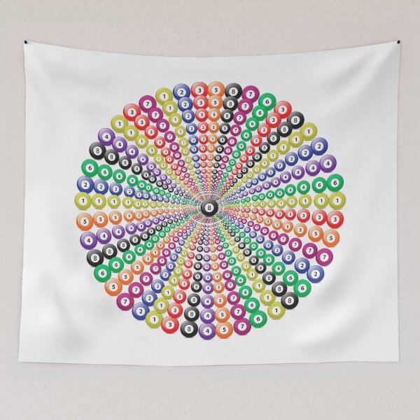 Item preview, Billard balls pattern for billiard players  designed and sold by Donutlovers.