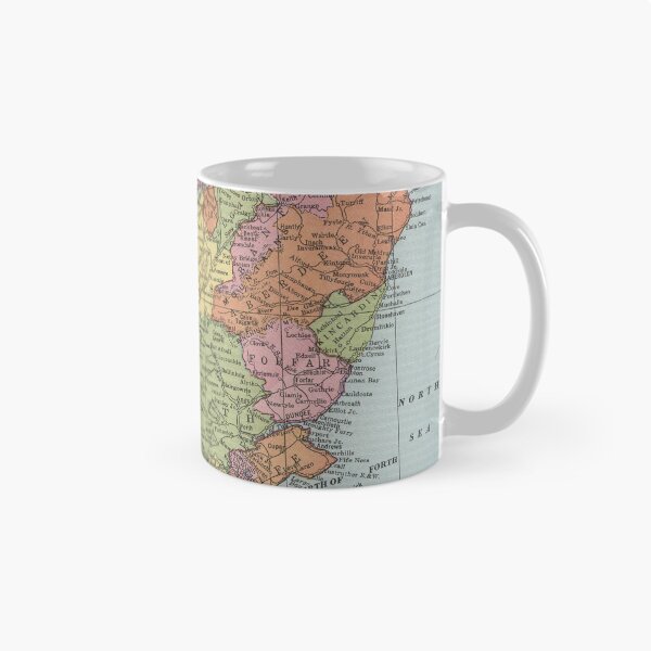 Item preview, Vintage Scotland Map (1925) designed and sold by BravuraMedia.