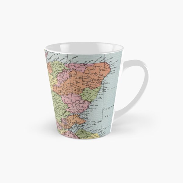 Item preview, Vintage Scotland Map (1925) designed and sold by BravuraMedia.