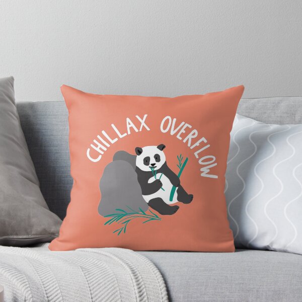 Item preview, Chillax Overflow Panda and Bamboo designed and sold by MaddaMom.