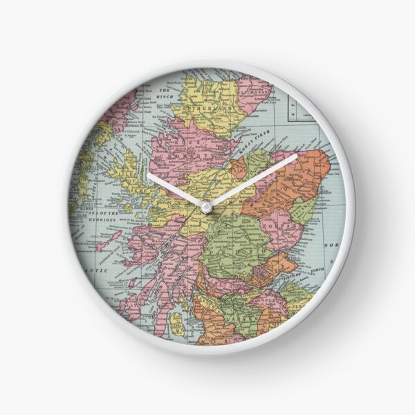 Item preview, Vintage Scotland Map (1925) designed and sold by BravuraMedia.