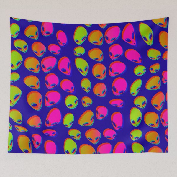 Item preview, Neon Alien Blast designed and sold by BigTexFunkadelic.
