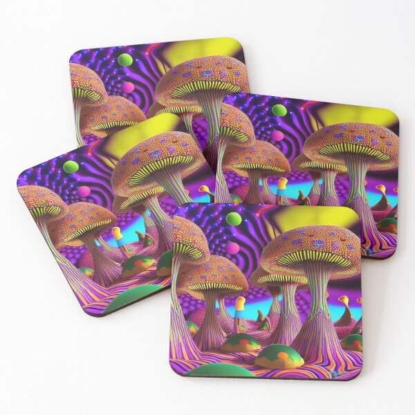 Item preview, Magic Mushrooms Trippy Dreamscapes 12 designed and sold by Benito Del Ray.