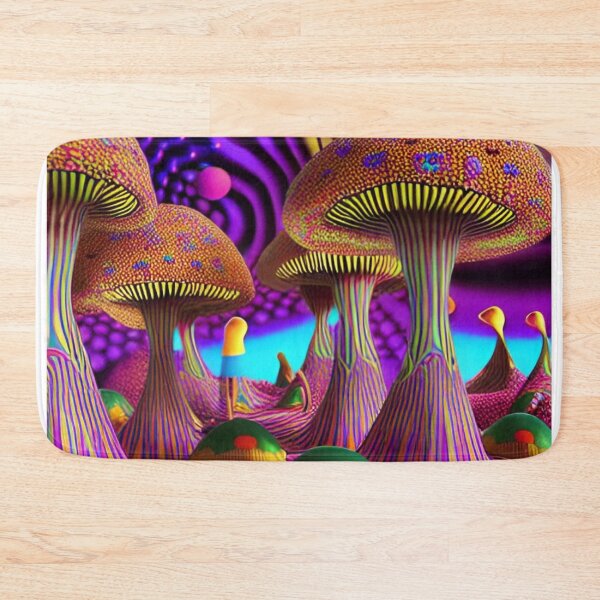Item preview, Magic Mushrooms Trippy Dreamscapes 12 designed and sold by Benito Del Ray.