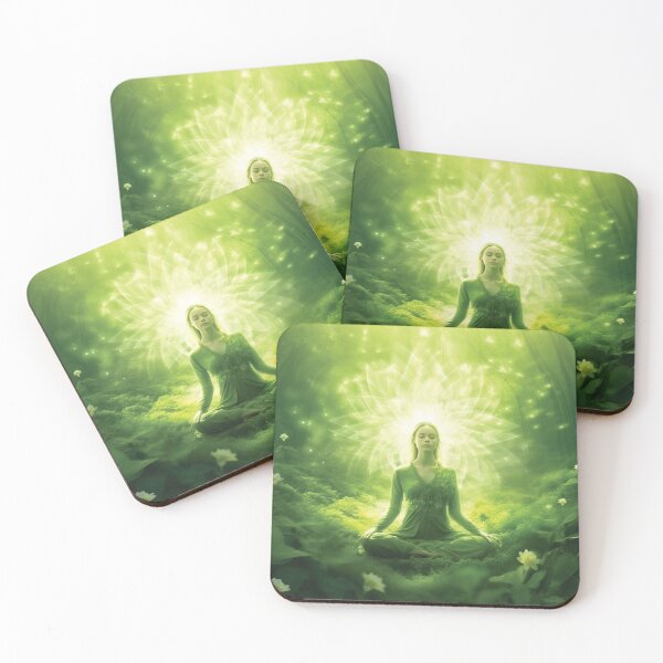 Item preview, Yoga And Meditation In Nature Concept designed and sold by AdrianGrosu.