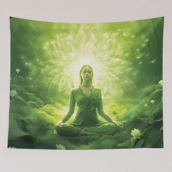Item preview, Yoga And Meditation In Nature Concept designed and sold by AdrianGrosu.