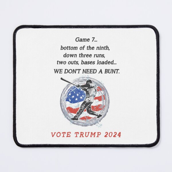 Item preview, Bottom of the ninth...vote Trump 2024 designed and sold by Doug's Landing.