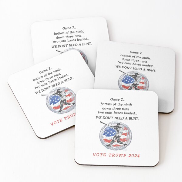 Item preview, Bottom of the ninth...vote Trump 2024 designed and sold by Doug's Landing.