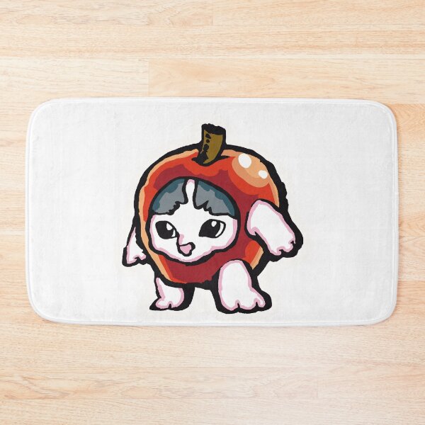 Item preview, Apple Cat Meme Sticker Funny designed and sold by TurmericDesignC.