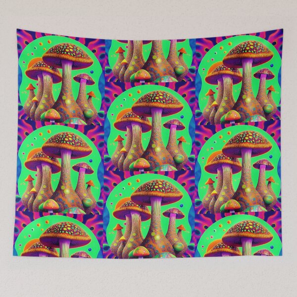 Item preview, Magic Mushrooms Trippy Dreamscapes 13 designed and sold by Benito Del Ray.