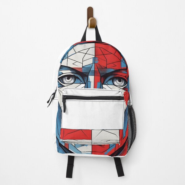 Item preview, Distorted abstract face designed and sold by Caspart.