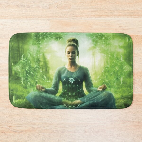Item preview, Yoga And Meditation In Nature Concept designed and sold by AdrianGrosu.